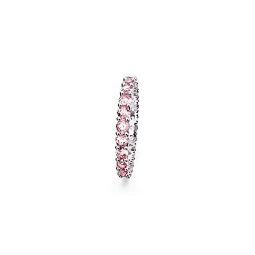 Swarovski Matrix Crystal Ring Collection, Round Cut, Prong Setting, Rhodium Finish for Elegant Women
| Swarovski Matrix