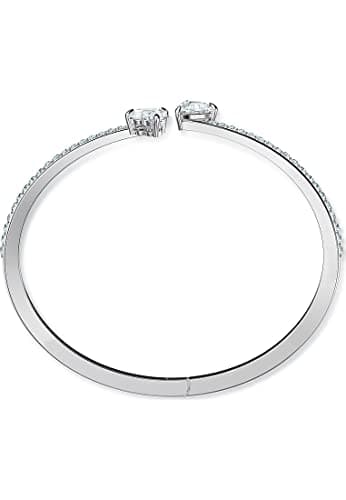 Swarovski Soul Heart Rhodium Bracelet for Women Evening Party