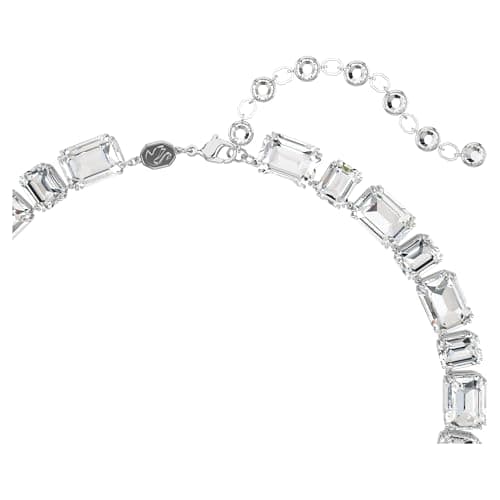 Swarovski Millenia Tennis Necklace, Octagon Cut, Clear, Rhodium Finish for Women
| Swarovski Millenia Tennis Necklace,
