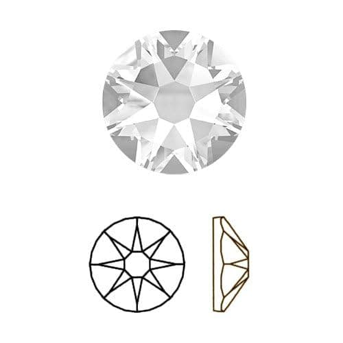 Swarovski 720pcs Clear 12mm Xirius Rhinestones Wholesale Jewelry Beads
| Swarovski 12mm Clear Xirius Flat Backs Rhinest