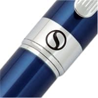 Silver Chrome Ballpoint Pen - Stunning Luxury Pen with 24K Gold Finish, Professional Gift Set for Men & Women, Office Ba