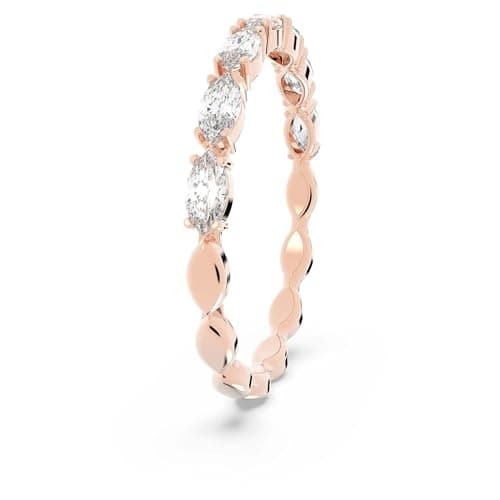 Swarovski Matrix Vittore Ring - Marquise Cut, Clear, Rose Gold-Tone Finish for Wedding Night
| Swarovski Matrix Vittore