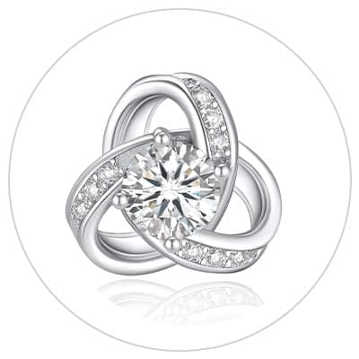 Moissanite Earrings for Women Gifts for Christmas 1/2 Carat D Color VVS1 Moissanite Stud Earrings 925 Sterling Silver Ha