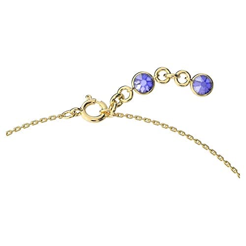 Swarovski Chroma Crystal Pendant Necklace Collection Gold Tone Finish Setting for Special Occasions
| Swarovski Chroma