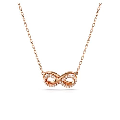 Swarovski Hyperbola Pendant Necklace for Fashion Ladies During Formal Events Gleaming Crystal Design 18K Gold Plated 925
