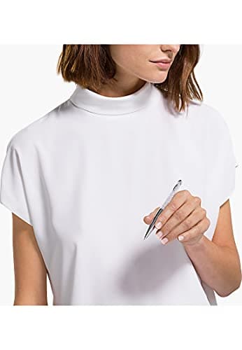 Swarovski Crystalline Nova Ballpoint Pen White Professional Gifting Occasions Precise Writing Experience 12cm