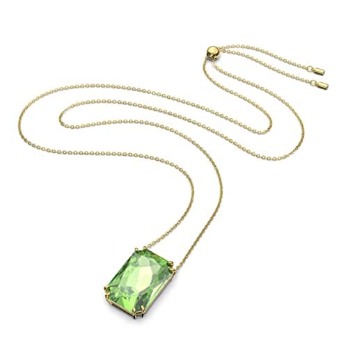 Swarovski Millenia Green Crystal Earring and Necklace Gold Tone Jewelry for Women Occasions Special
