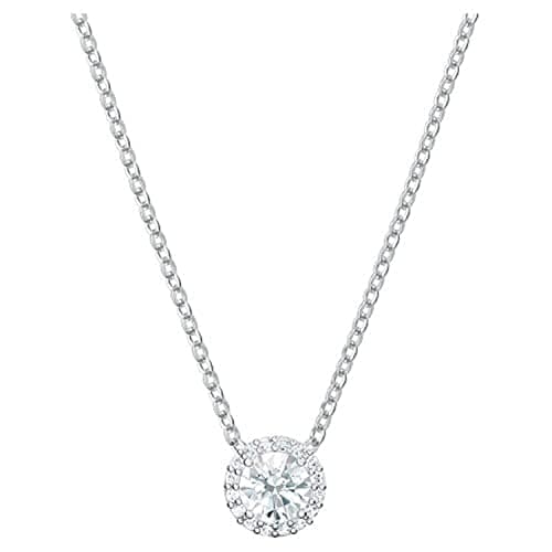 Swarovski Una Angelic Crystal Pendant Necklace for Women Special Occasions Sparkling Pendant Design Necklace Necklace\Br