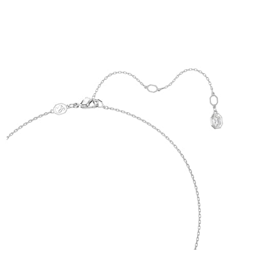 Swarovski Dextera Clear Pendant with Pavé Finish for Women
| Swarovski Dextera Rhodium Finished Clear Pendant for Eveni