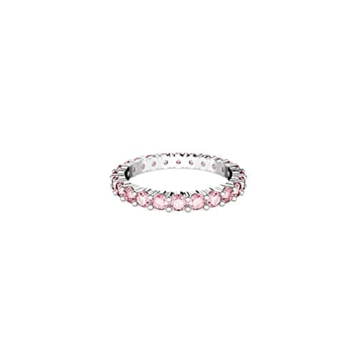Swarovski Matrix Crystal Ring Collection, Round Cut, Prong Setting, Rhodium Finish for Elegant Women
| Swarovski Matrix