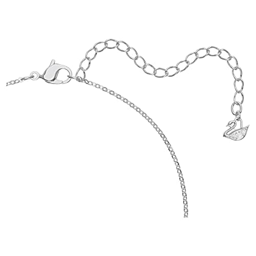Swarovski Exist Clear Crystal Earring and Necklace | Sparkling Clear Crystals Jewelry for Ladies | Everyday Wear and Nig