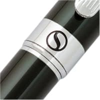 Silver Chrome Ballpoint Pen - Stunning Luxury Pen with 24K Gold Finish, Professional Gift Set for Men & Women, Office Ba