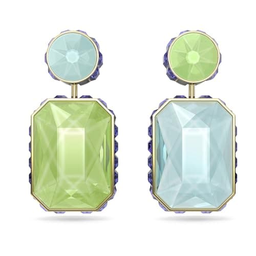 Swarovski Chroma Crystal Pendant Necklace Collection Gold Tone Finish Setting for Special Occasions
| Swarovski Chroma