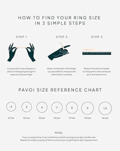 PAVOI 14K Gold Plated Cubic Zirconia Twisted Rope Eternity Band for Women 
| PAVOI 14K Gold Plated Cubic Zirconia Twist