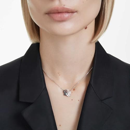 Swarovski Swan Pendant, Elegant Black Swan Jewelry for Women
| Swarovski Swan Pendant, Rhodium Finish Swan Necklace for