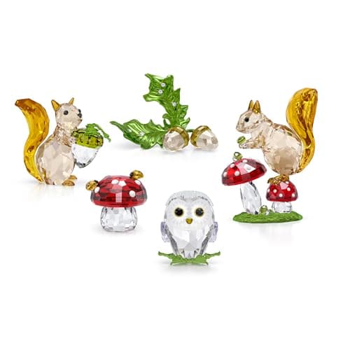 Swarovski Idyllia Baby Owl Jewelry For Women Holiday Gift Idea Colorful Crystal Ornament