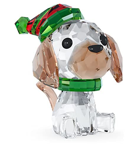 Swarovski Holiday Cheers Beagle Charm Necklace for Women