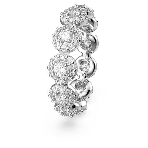 Swarovski Constella Crystal Ring Jewelry Collection - Elegant Pavé Clear Crystals for Fashionable Ladies
| Swarovski Co