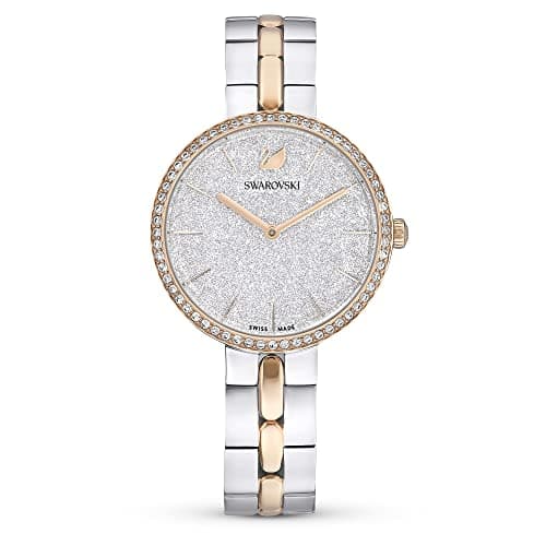 Swarovski Cosmopolitan Crystal Watch - Elegant Rose Gold Tone Finish & Clear Crystals for Women
| Swarovski Cosmopolita