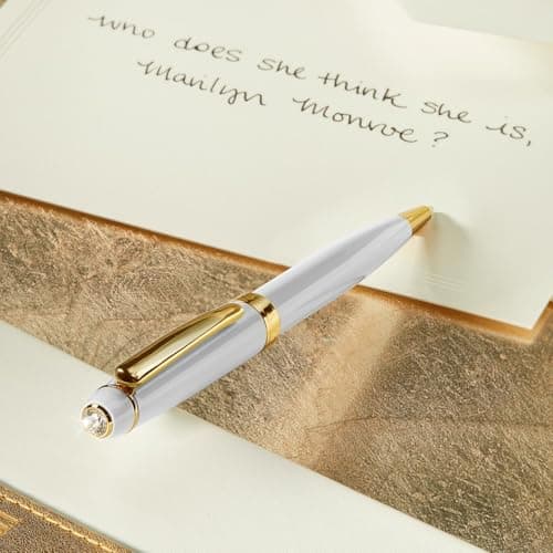Levenger Marilyn Monroe White Ballpoint Pen for Business professionals in Office Use