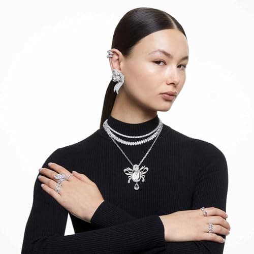 Swarovski Constella Crystal Necklace Jewelry Collection, Rose Gold Tone, Elegant Evening Accessories
| Swarovski Conste