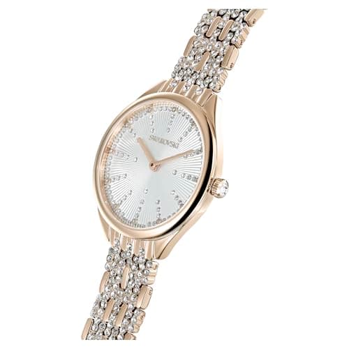 Swarovski Attract Crystal Watch Collection for Women Metal Bracelet Trendy Timepiece Stylish Jewelry