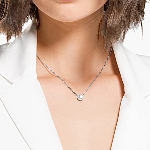 Swarovski Una Angelic Crystal Pendant Necklace for Women Special Occasions Sparkling Pendant Design Necklace Necklace\Br