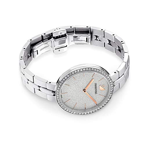 Swarovski Cosmopolitan Crystal Watch - Elegant Rose Gold Tone Finish & Clear Crystals for Women
| Swarovski Cosmopolita