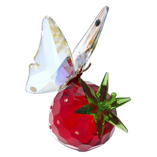 Swarovski Idyllia Butterfly and Strawberry Jewelry Women Necklaces