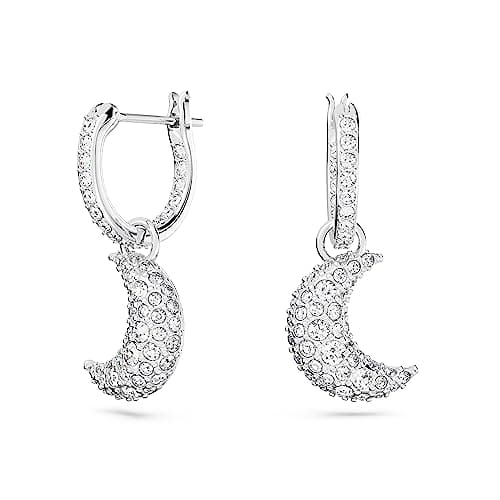 Swarovski Luna Crystal Jewelry Collection for Women Evening Partys - Sparkling Necklaces, Bracelets, and Earrings with
