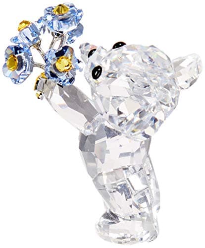 Swarovski Kris Bear Forget-me-not Crystal ornament for girls holidays