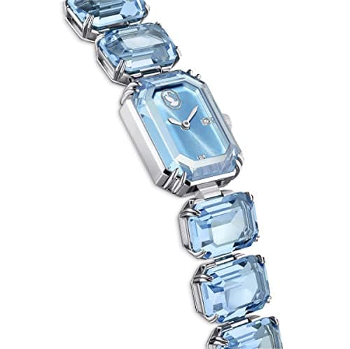 Swarovski Millenia Watch - Blue Octagon Cut Crystals for Ladies
| Swarovski Millenia Watch - Sapphire Glass Centrepiece