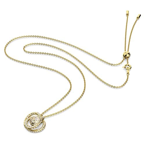 Swarovski Generation Crystal Jewelry - Rhodium Tone & Gold Tone Necklace, Earrings, & Bracelet for Special Occasions
|