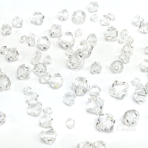 Swarovski 5328 Xilion Bicone Beads DIY Deco Bling Jewelry Making (001) Clear Crystal Necklace Bracelet  
Swarovski 5328