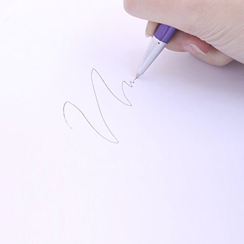 Swarovski Crystal Filled Ballpoint Pen - Dangling Charm Light Blue