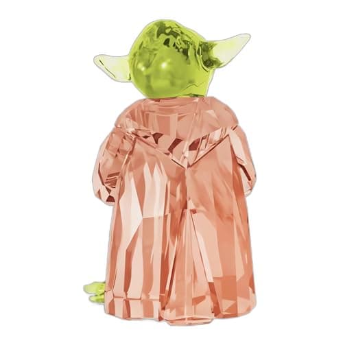 Swarovski Star Wars Master Yoda Crystal Figurine - Vintage Green and Brown Crystals for Star Wars Fans
| Swarovski Star