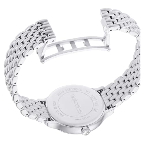 Swarovski Imber Swiss Made Watch for Women Stainless Steel Metal Bracelet Silver Tone