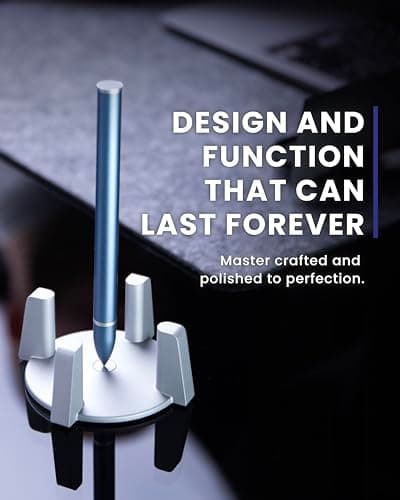 Novium Hoverpen Luxury Pen for Men & Women, Vertically Standing Executive Ballpoint Pen with Top Grade Free-Flowing Ink