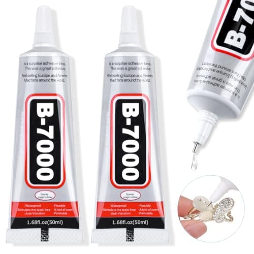 B-7000 Clear Glue for Rhinestone Crafts and Jewelry
| High Viscosity B-7000 Glue for Bead Adhesive and Fabric Gluing
|