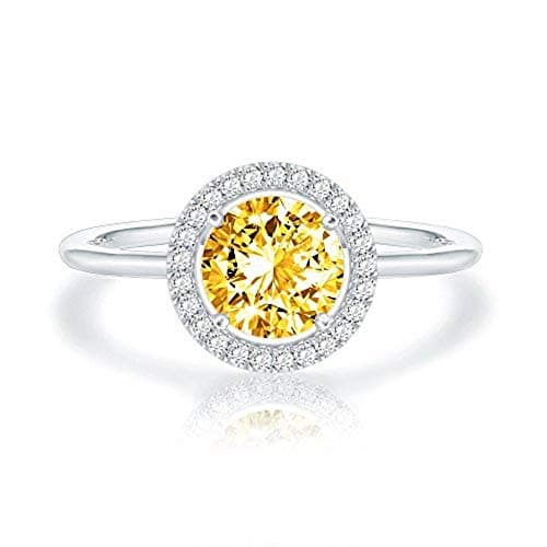PAVOI 14K Gold Plated Crystal Birthstone Rings for Women | Fashion Jewelry for Special Occasions | Birthstone Meaning &
