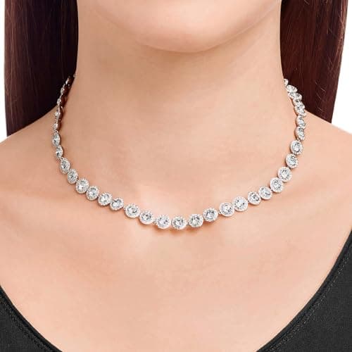 Swarovski Una Angelic All-Around Crystal Necklace for Women Elegant Formal Occasions
| Swarovski Una Angelic All-Around