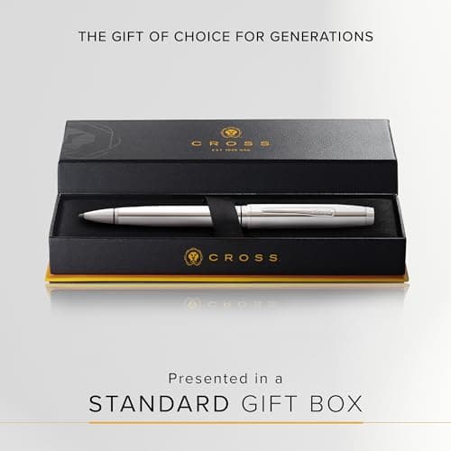 Cross Coventry Polished Chrome Ballpoint Pen for Professional Writing, Business Use
| Cross Coventry Polished Chrome Ba