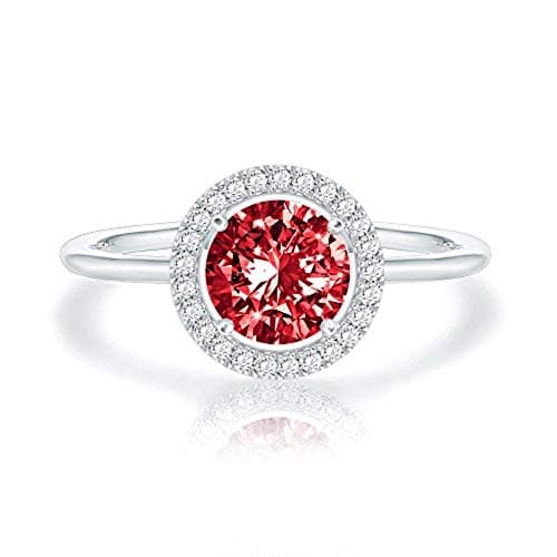 PAVOI 14K Gold Plated Crystal Birthstone Rings for Women | Fashion Jewelry for Special Occasions | Birthstone Meaning &