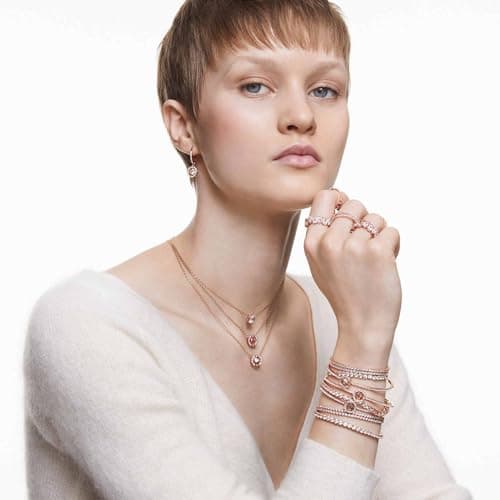 Swarovski Matrix Vittore Ring - Marquise Cut, Clear, Rose Gold-Tone Finish for Wedding Night
| Swarovski Matrix Vittore