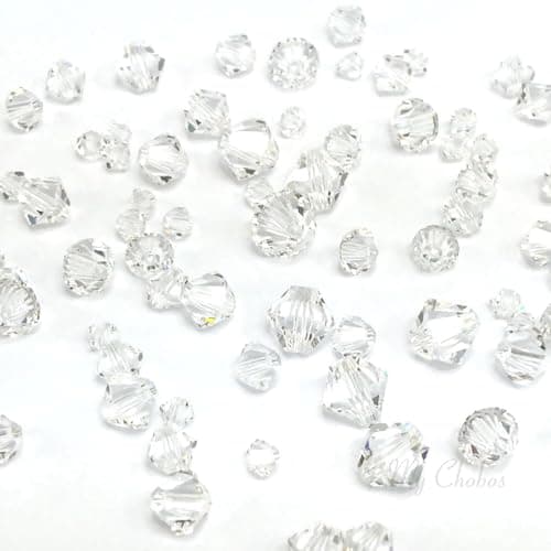 Swarovski 5328 Xilion Bicone Beads DIY Deco Bling Jewelry Making (001) Clear Crystal Necklace Bracelet  
Swarovski 5328