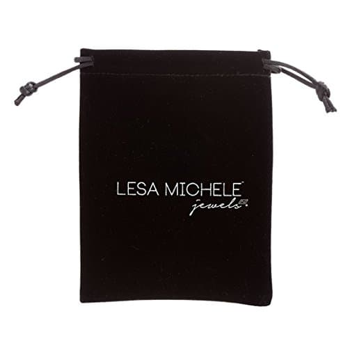 LESA MICHELE Rhodium Plated Sterling Silver Cubic Zirconia Drop Bridal Earrings for Women
| LESA MICHELE Rhodium Plated