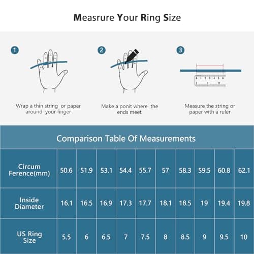 DAKKXN Moissanite Engagement Rings for Women: Round Cut VVS1 D Color Moissanite Ring, Perfect for Everyday Wear and Wedd