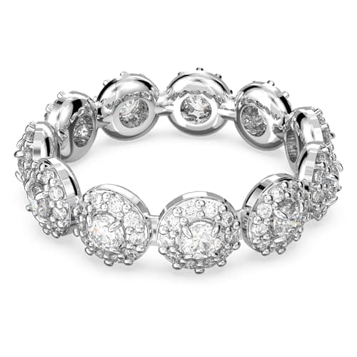 Swarovski Constella Crystal Ring Jewelry Collection - Elegant Pavé Clear Crystals for Fashionable Ladies
| Swarovski Co