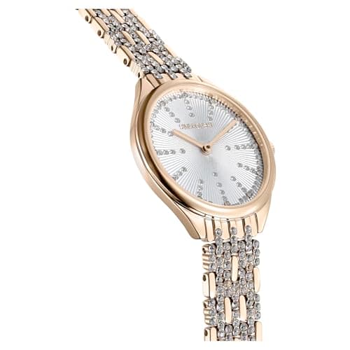 Swarovski Attract Crystal Watch Collection for Women Metal Bracelet Trendy Timepiece Stylish Jewelry