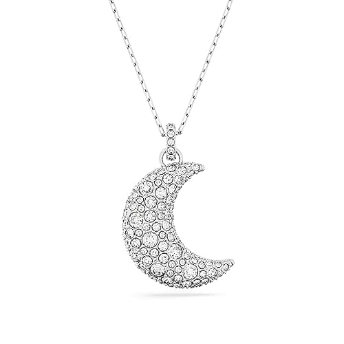 Swarovski Luna Crystal Jewelry Collection for Women Evening Partys - Sparkling Necklaces, Bracelets, and Earrings with